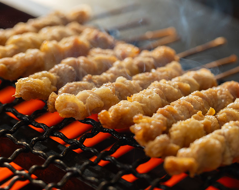 焼きシーン